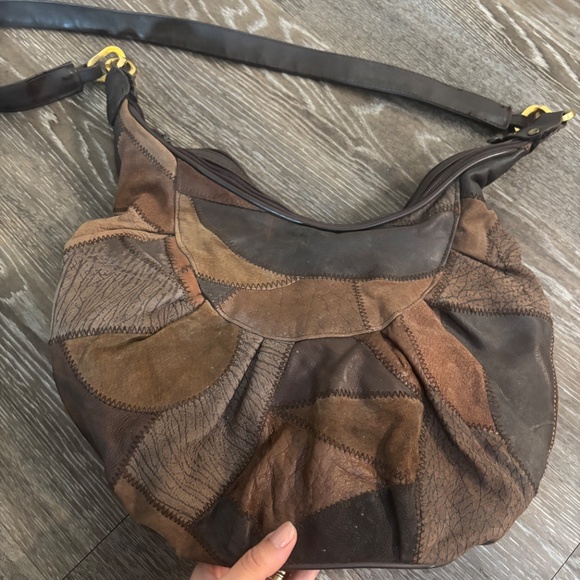 Patchwork leather bag - Picture 2 of 5